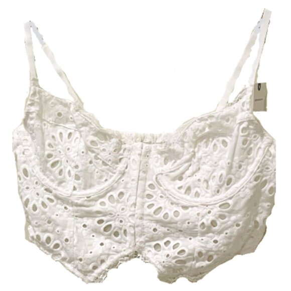 Brand New Anthropologie The Giselle Lace Bustier: Eyelet Edition - Picture 5 of 13